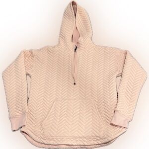 Ideology Blush Quilted Hoodie